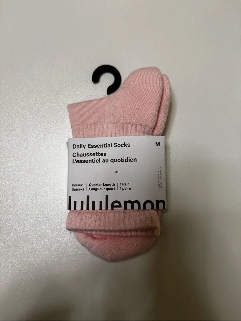 lululemon athletica Pink Crew Socks
